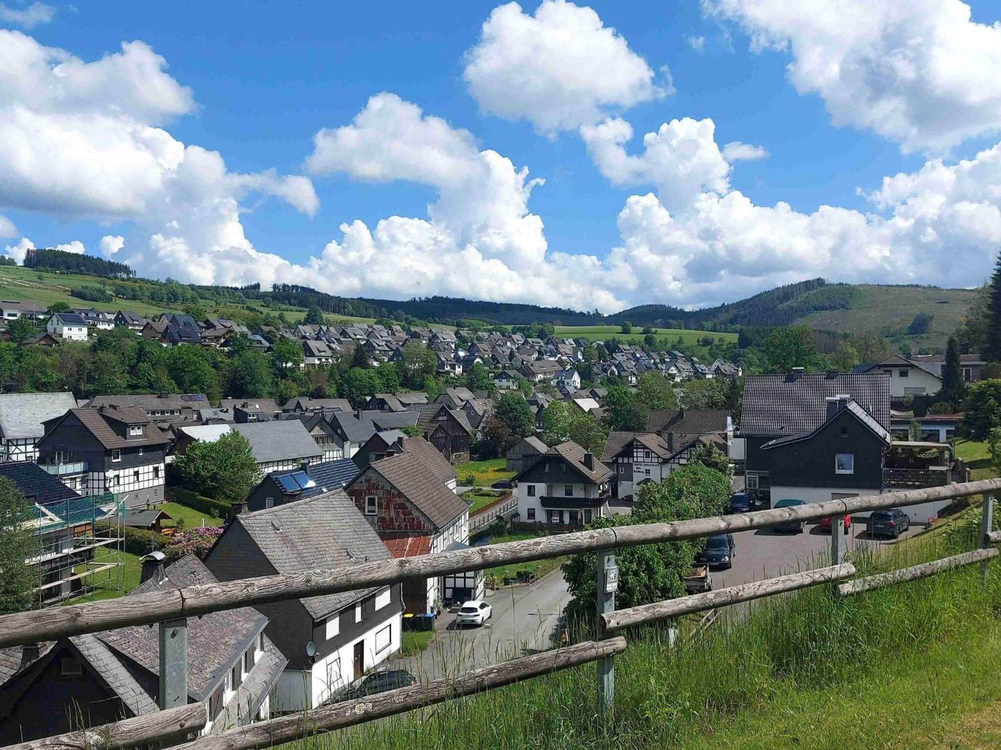 Holiday Apartment With Terrace In Winterberg Exterior photo